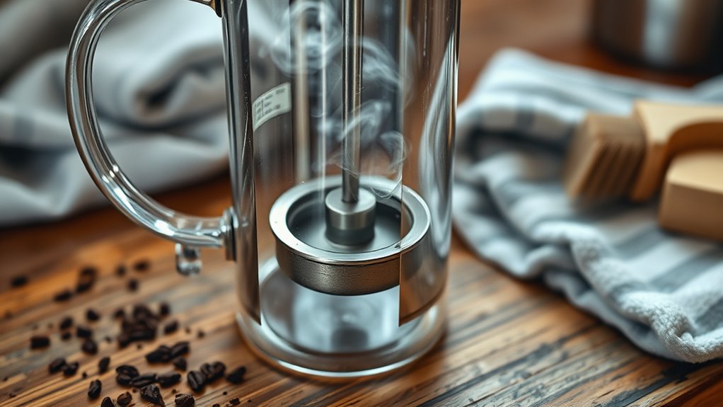 maintain clean grind consistency