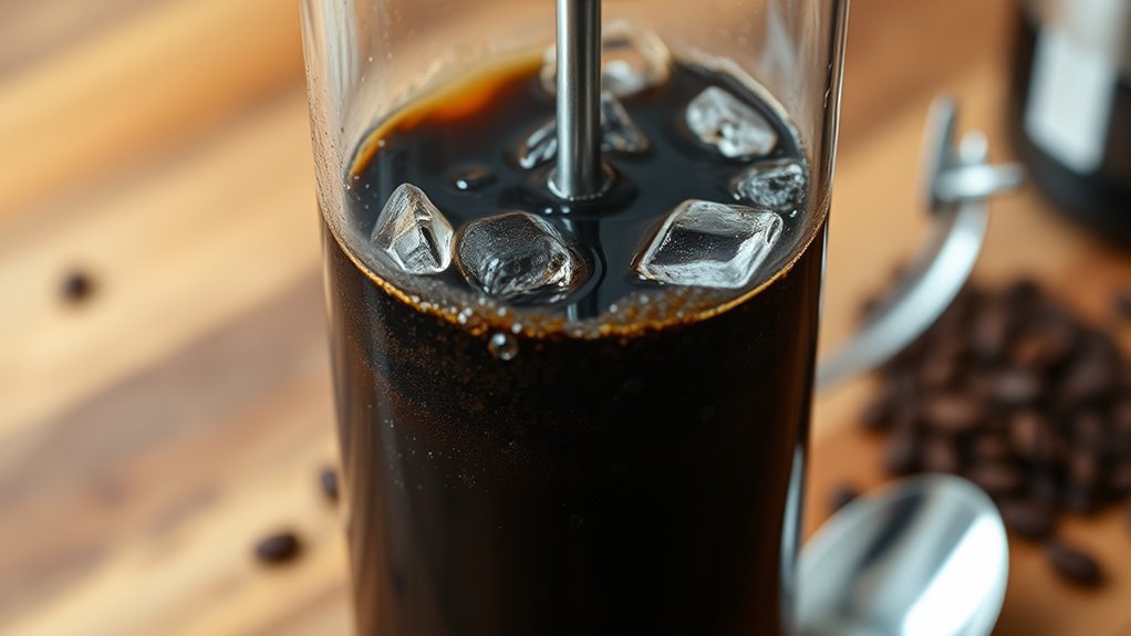 making smooth rich coffee