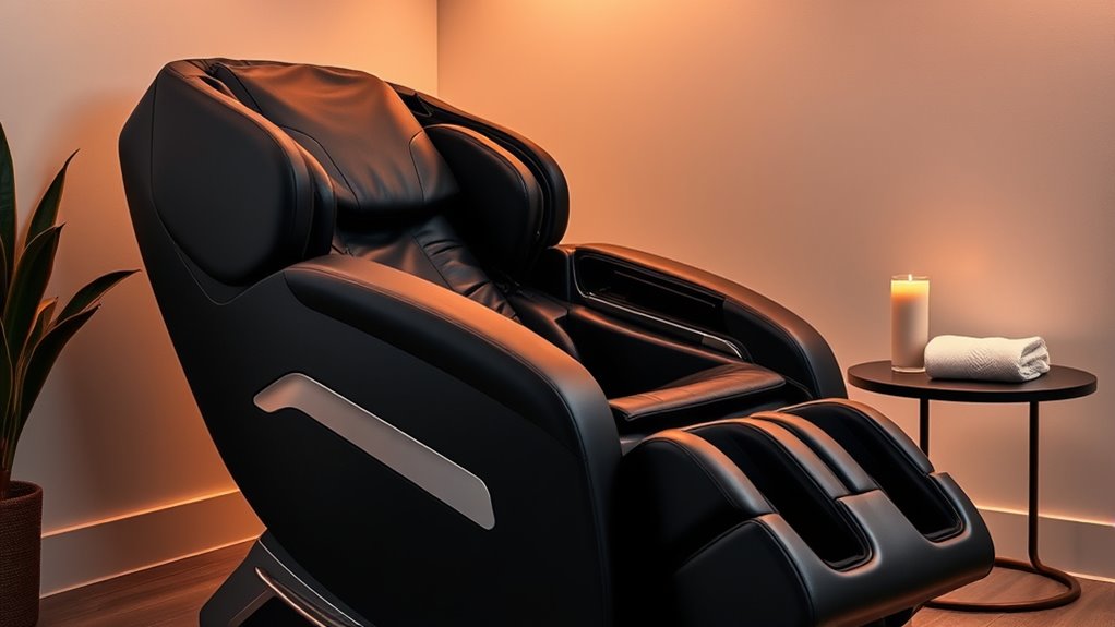 massage tech and comfort