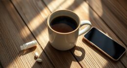 morning coffee boosts cortisol