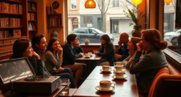 music that encourages chatting