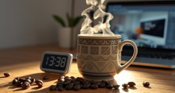 optimal caffeine half life timing