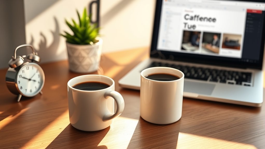 optimal caffeine timing strategy