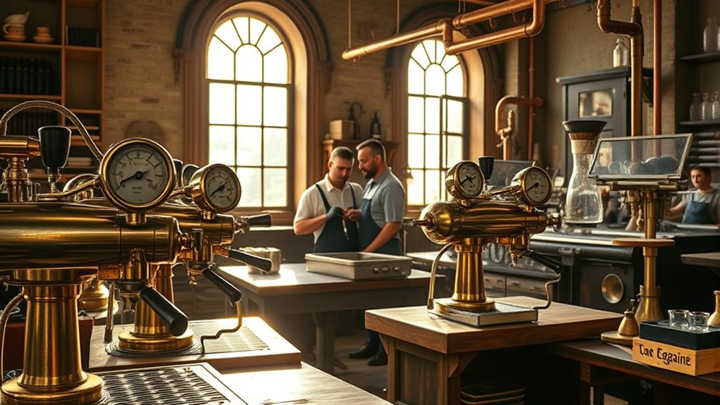 origins of espresso brewing