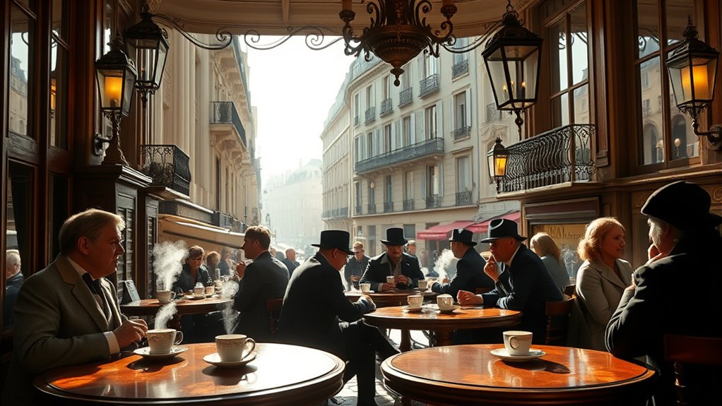parisian coffeehouse culture