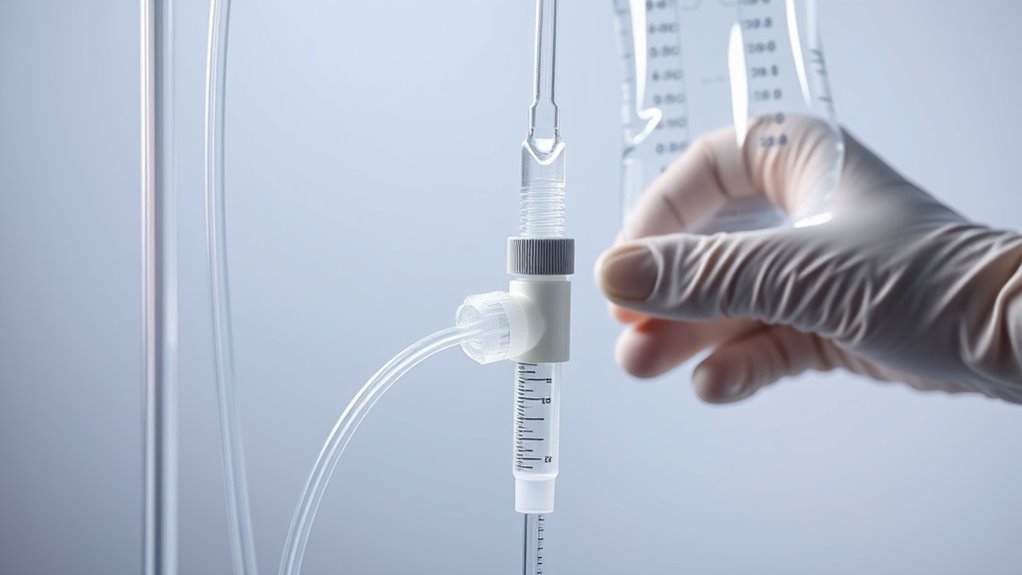 pre infusion flow control essential