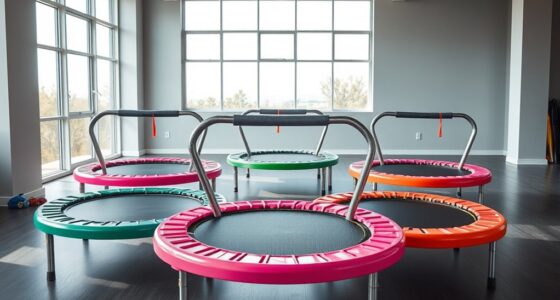 premium fitness trampoline sets