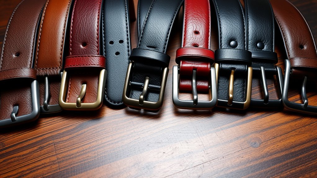 premium men s leather belts