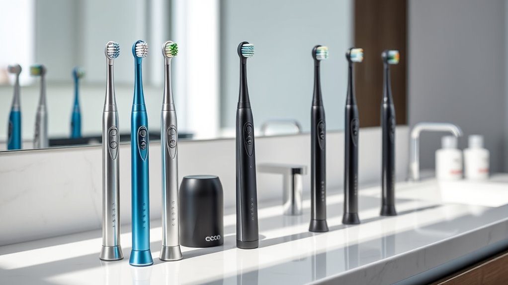 premium whitening toothbrush selection