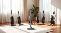 quiet apartment canister vacuums