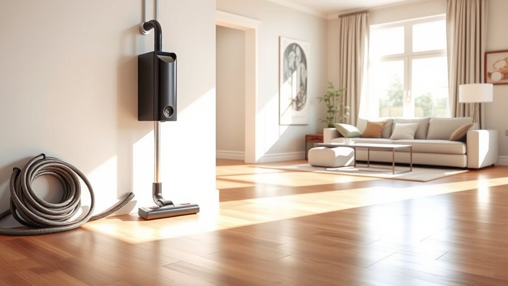quiet efficient vacuum system