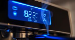 regulates coffee brewing temperature