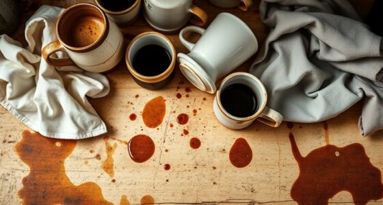 removing coffee stains effectively