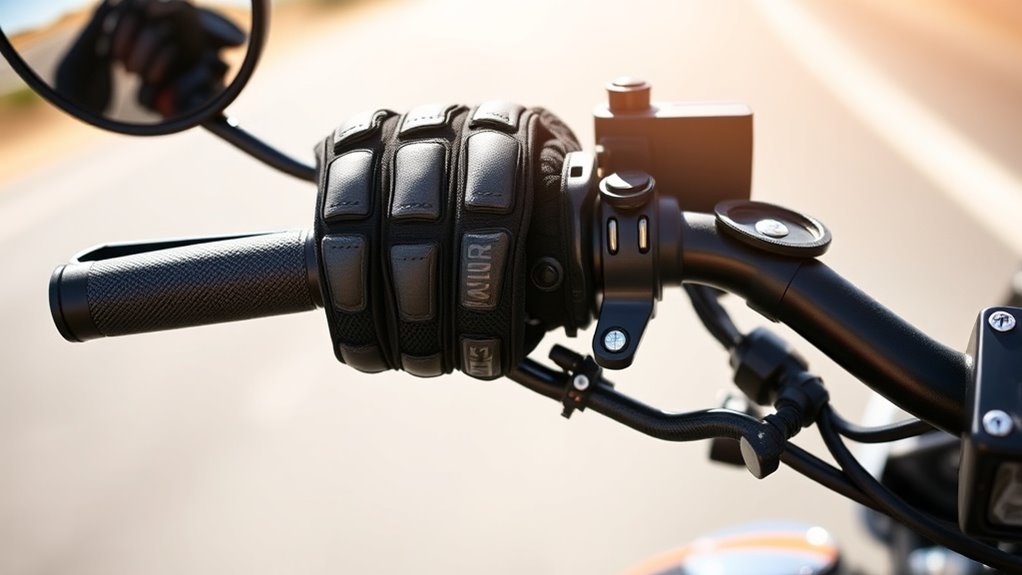 safety focused motorcycle gloves