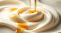 silky syrupy cream texture