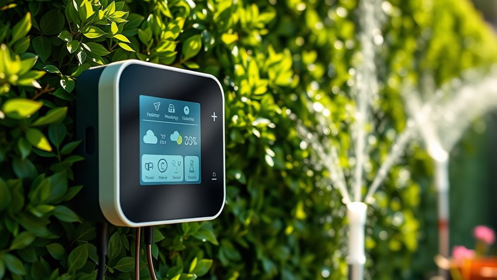 smart irrigation system features