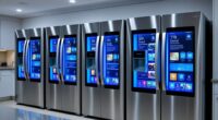 smart refrigerators with touch screens