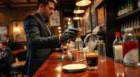 stand pay sip socialize