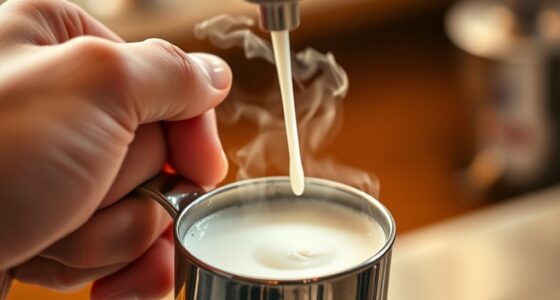 steam milk without tools