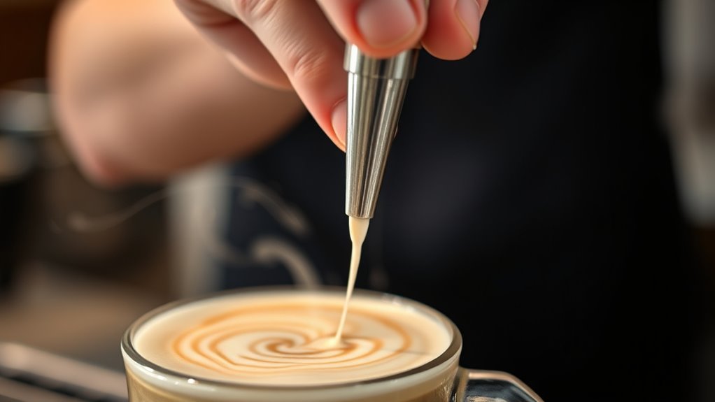 steam wand tip design