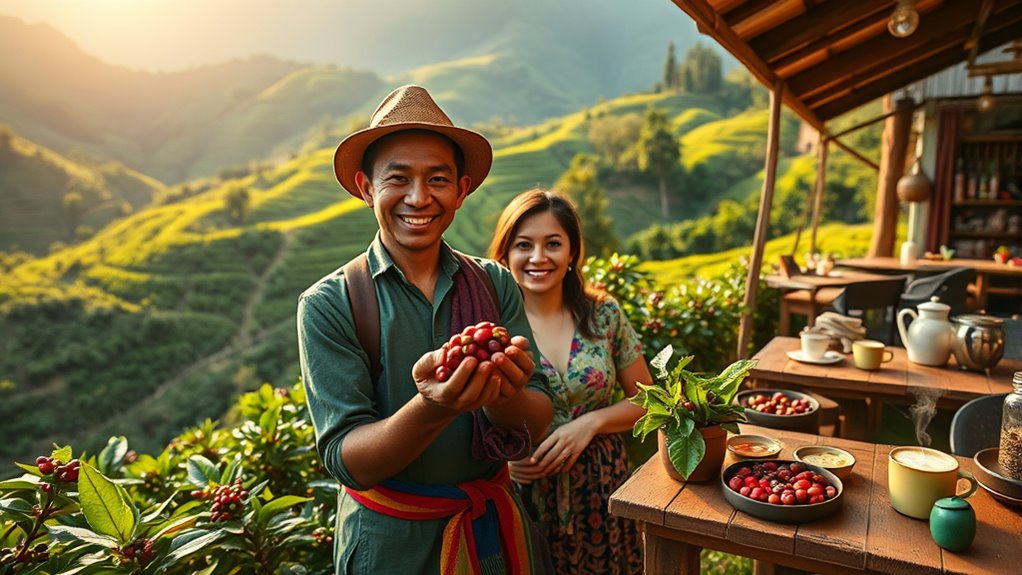 support sustainable coffee communities