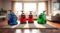 top carpet cleaning machines