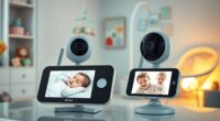 top dual camera baby monitors