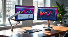 top dual monitor mounts