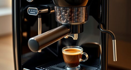top espresso machines with grinders