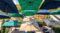 top luxury patio umbrellas