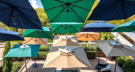 top luxury patio umbrellas