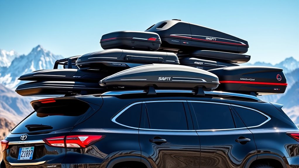 top premium roof cargo boxes