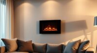 top ventless electric fireplaces