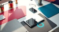 top wireless charging desk mats