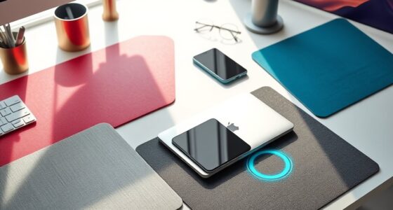 top wireless charging desk mats