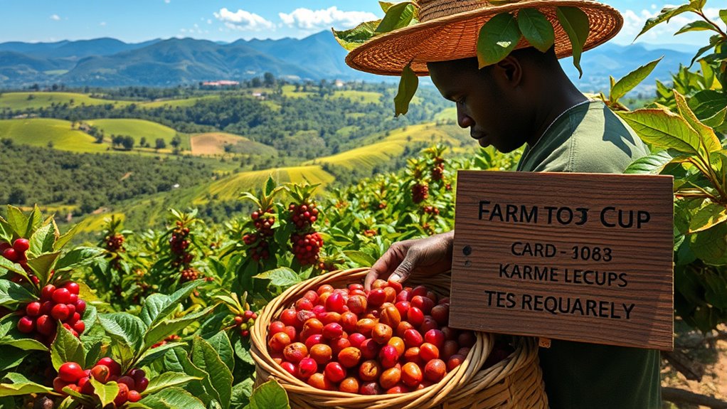 transparent sustainable coffee sourcing