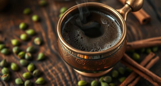 turkish coffee with spices