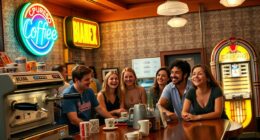 tv sitcom coffee shop icons