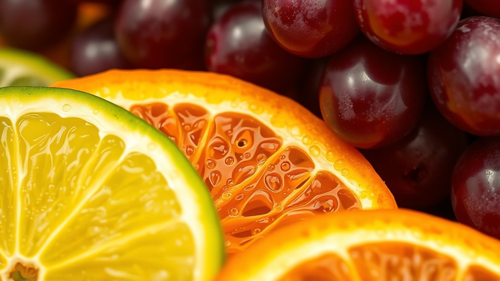 types of fruit acids