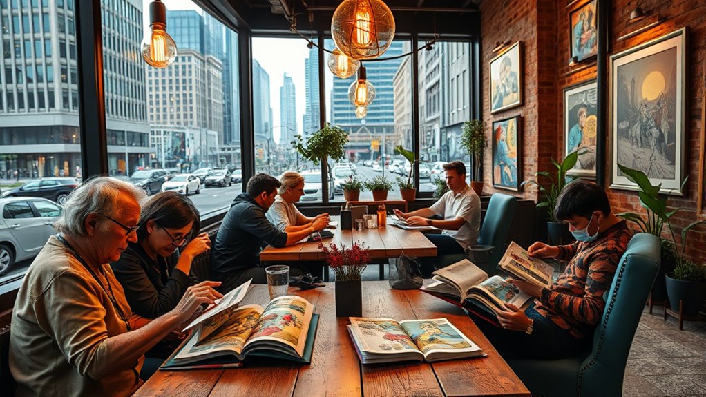 urban graphic novel caf s