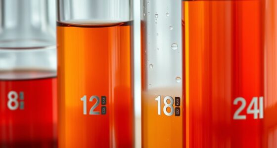 varying steeping durations tested