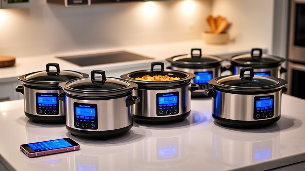 wifi enabled premium slow cookers