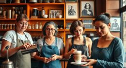 women shaping coffee industry