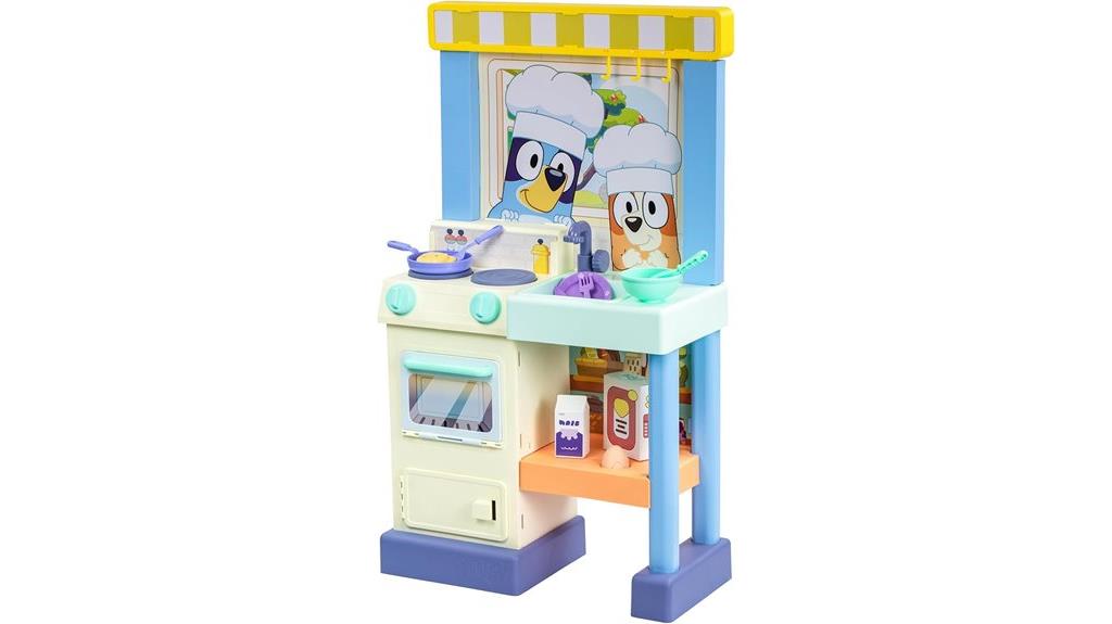 bluey kitchen toy set