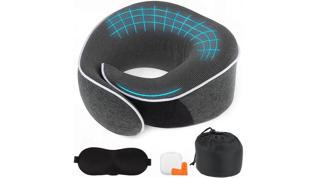 ergonomic memory foam pillow