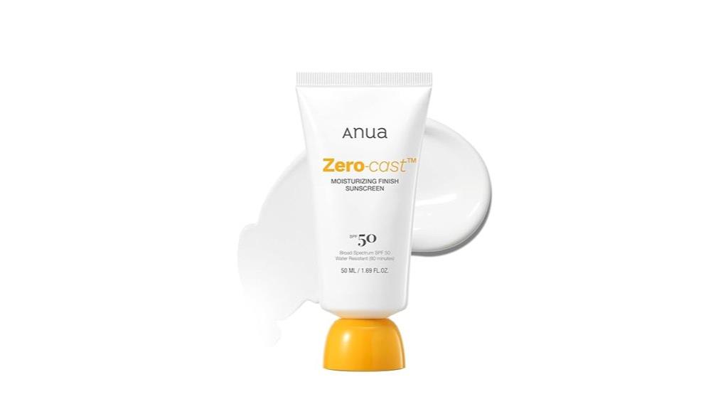 high spf moisturizing zero cast