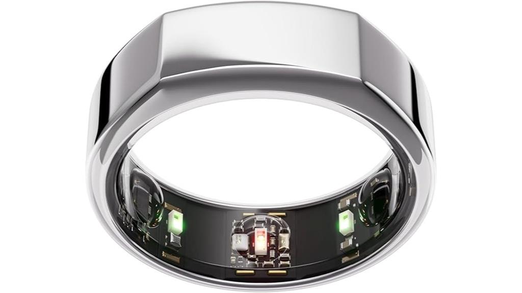 oura heritage silver ring