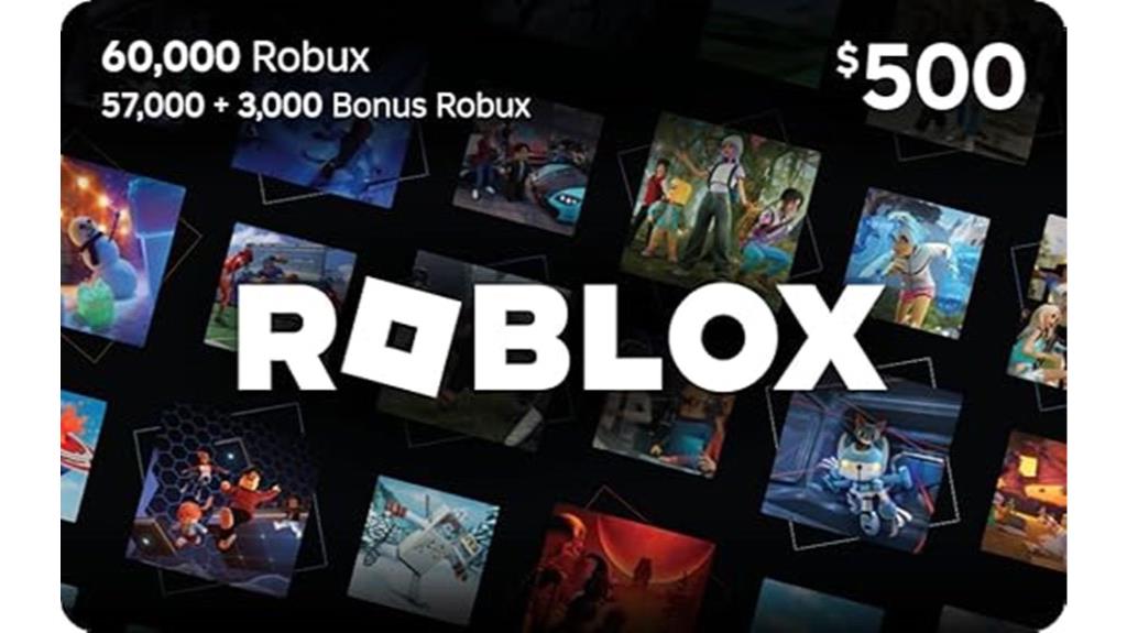 roblox 60 000 robux gift