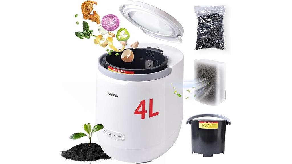 smart 4l kitchen food recycler