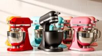 top kitchenaid mixer colors